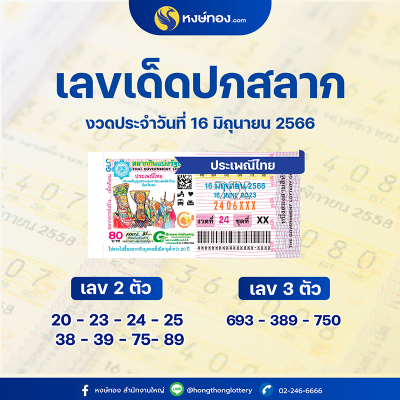 เลขเด็ดปกสลาก_16_มิถุนายน_2566