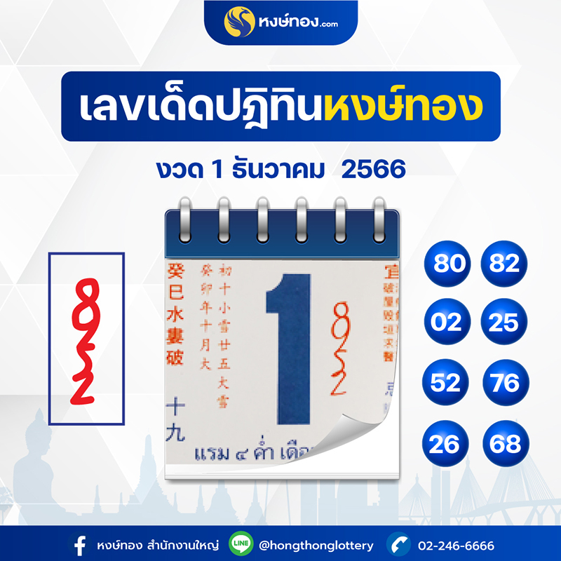 เลขเด็ดปฏิทินหงษ์ทอง_ประจำงวดวันที่_1_ธันวาคม_2566