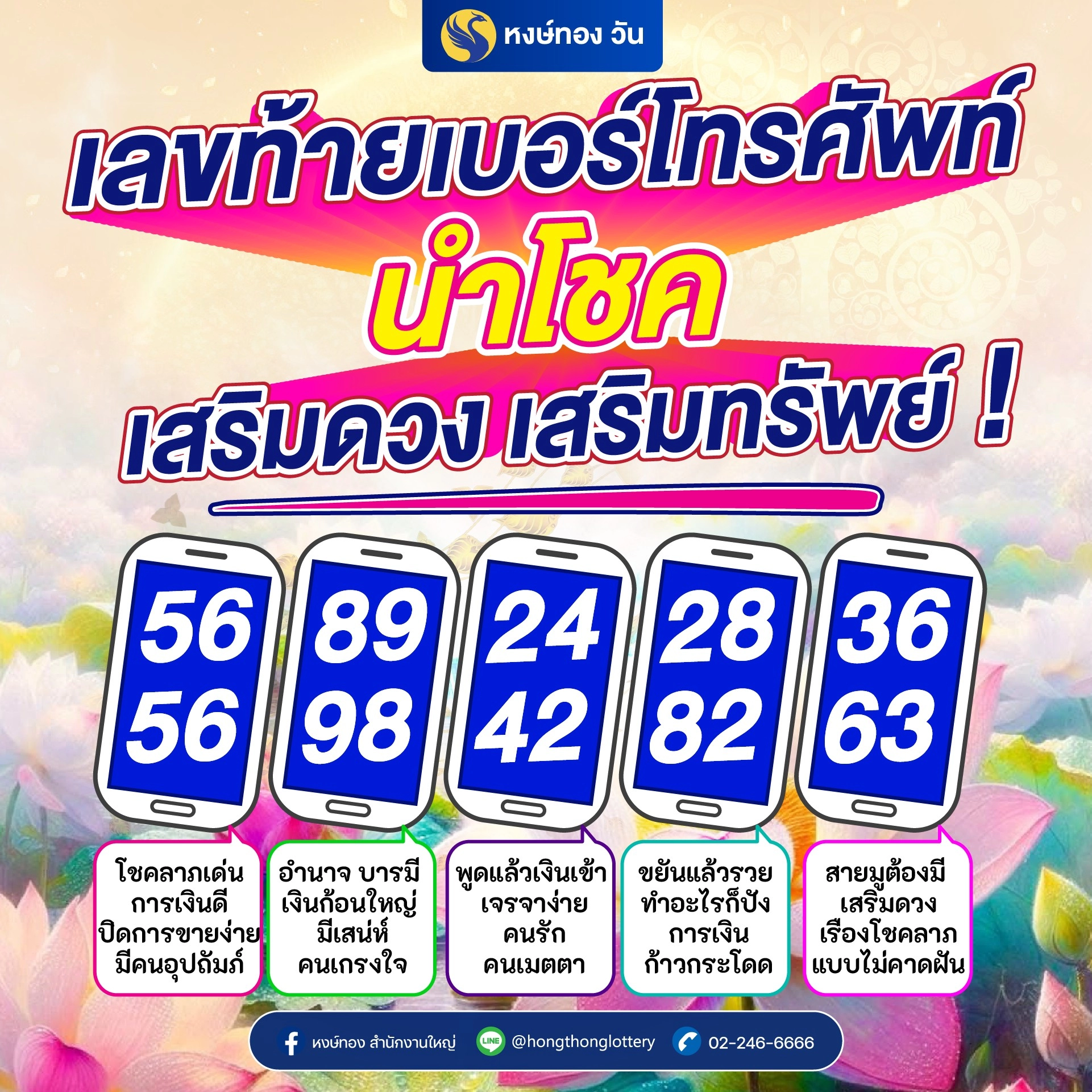 รู้ไหมว่าเลขท้ายเบอร์โทรของคุณอาจบอกโชคชะตา